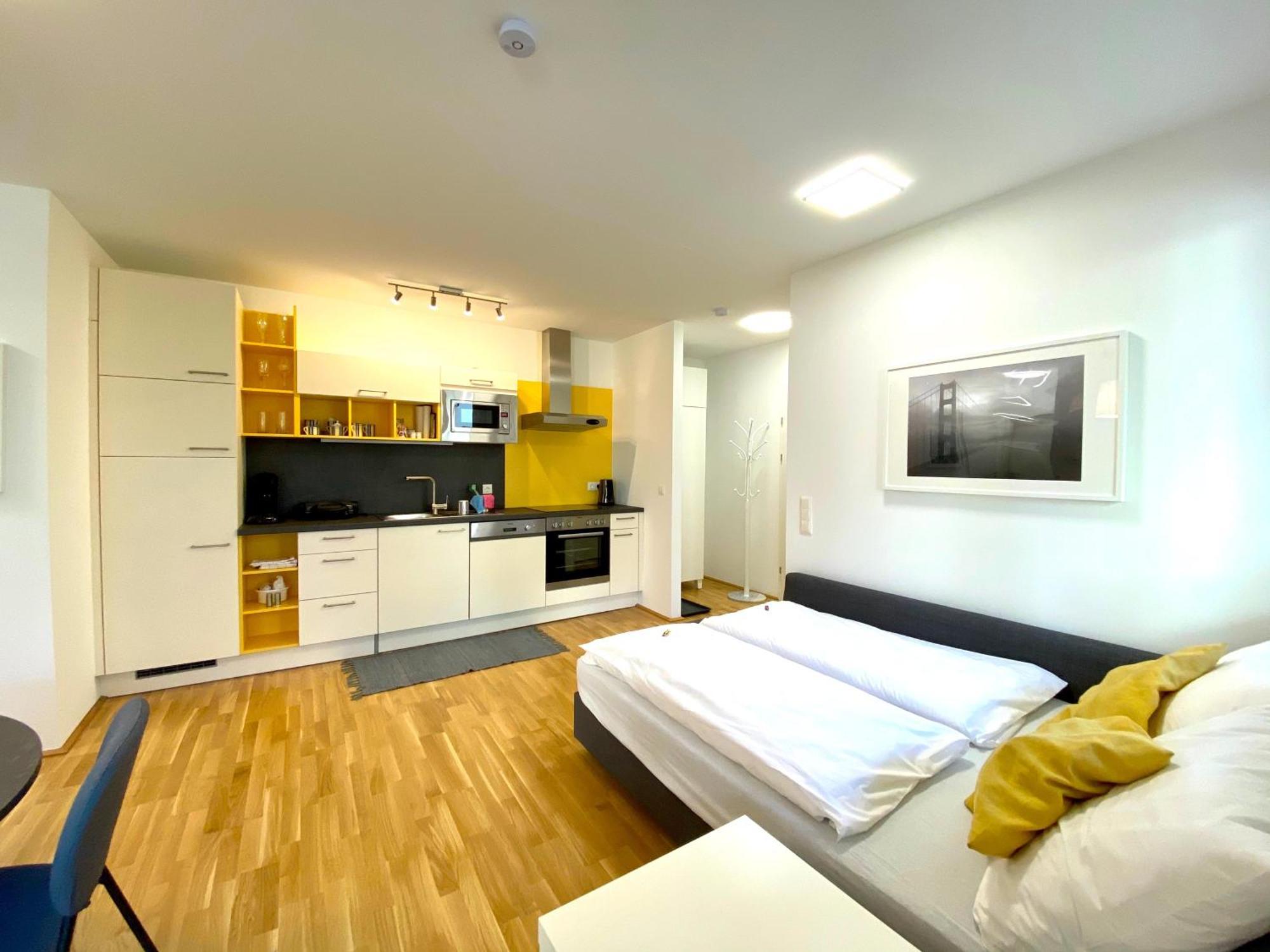 Topmodernes Sonnenwohnen Apartment Bei U-Bahn Und Therme Wien Oberlaa, 15 Min Bis Stephansplatz Экстерьер фото